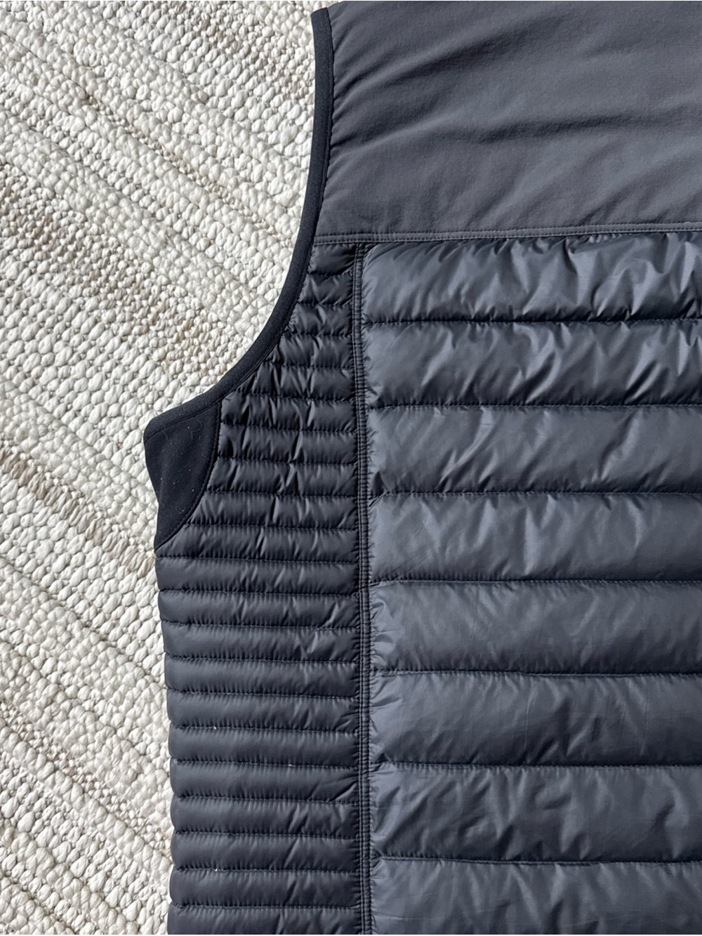 Kuhl Projekt Spyfire Vest Mens XXL Black Down Puffer Full Zip Goose Down - Picture 12 of 15